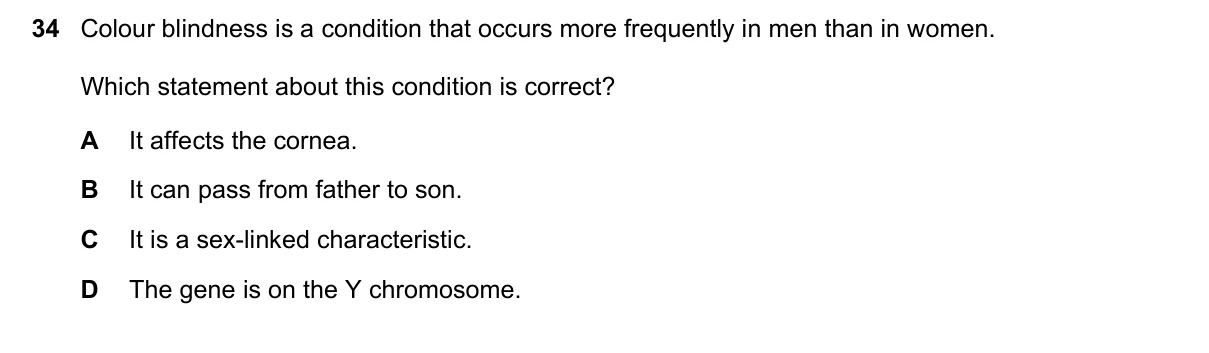 Question 34, June 2017, 0610 Paper 22