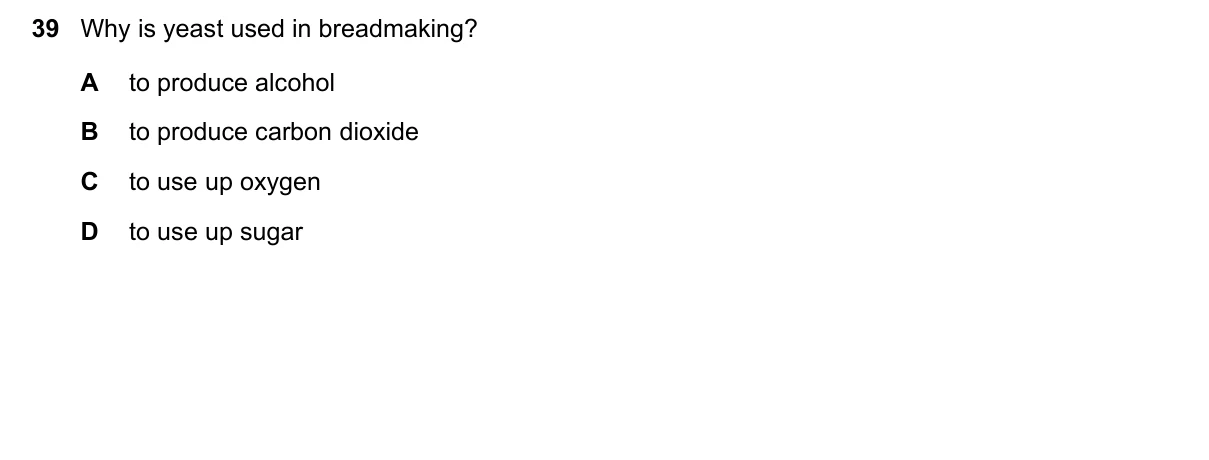 Question 39, June 2017, 0610 Paper 22