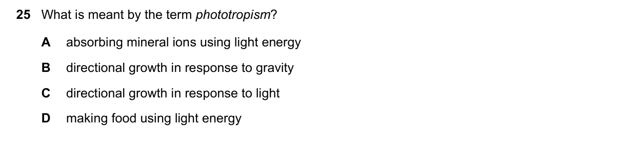 Question 25, June 2017, 0610 Paper 13