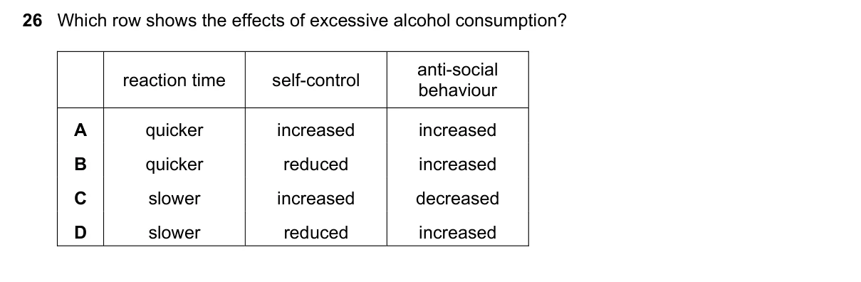 Question 26, June 2017, 0610 Paper 13