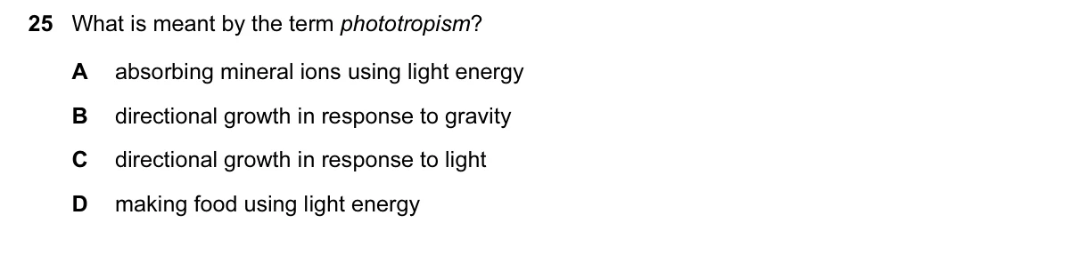 Question 25, June 2017, 0610 Paper 23