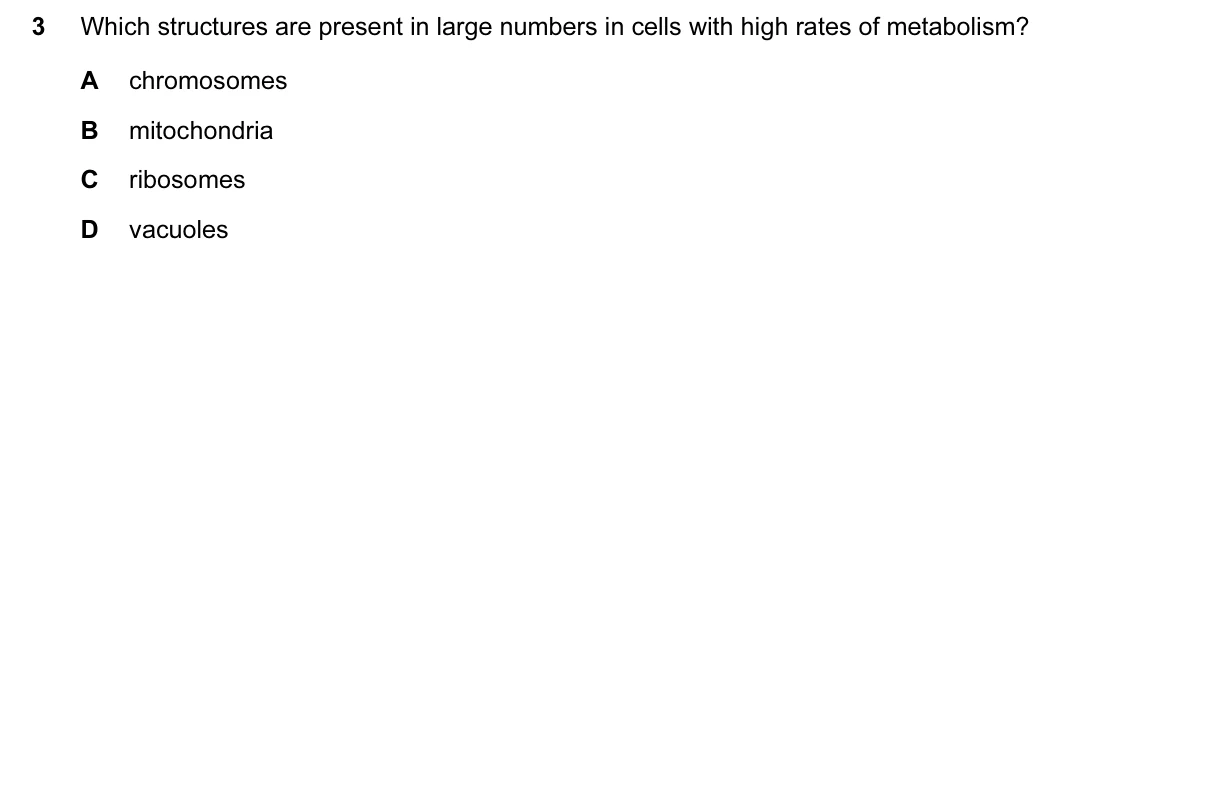 Question 3, June 2017, 0610 Paper 23