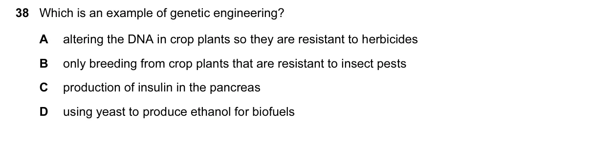 Question 38, June 2017, 0610 Paper 23