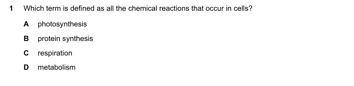 Question 1, November 2017, 0610 Paper 21