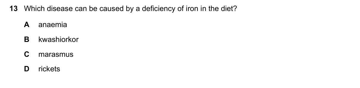 Question 13, November 2017, 0610 Paper 21