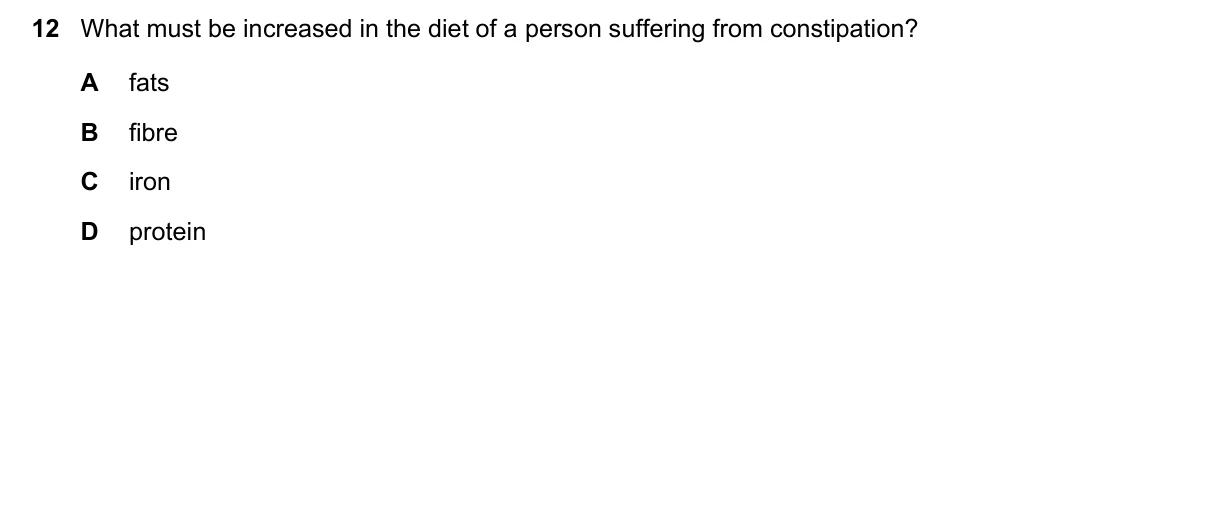 Question 12, November 2017, 0610 Paper 23