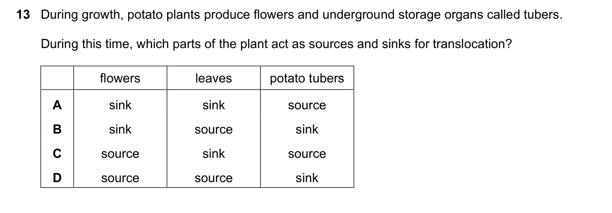 Question 13, March 2018, 0610 Paper 22