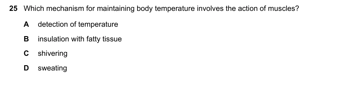Question 25, June 2018, 0610 Paper 11