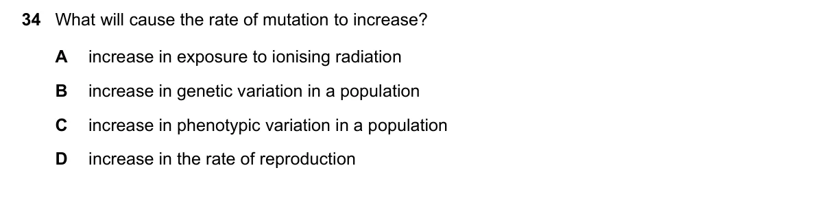 Question 34, June 2018, 0610 Paper 11
