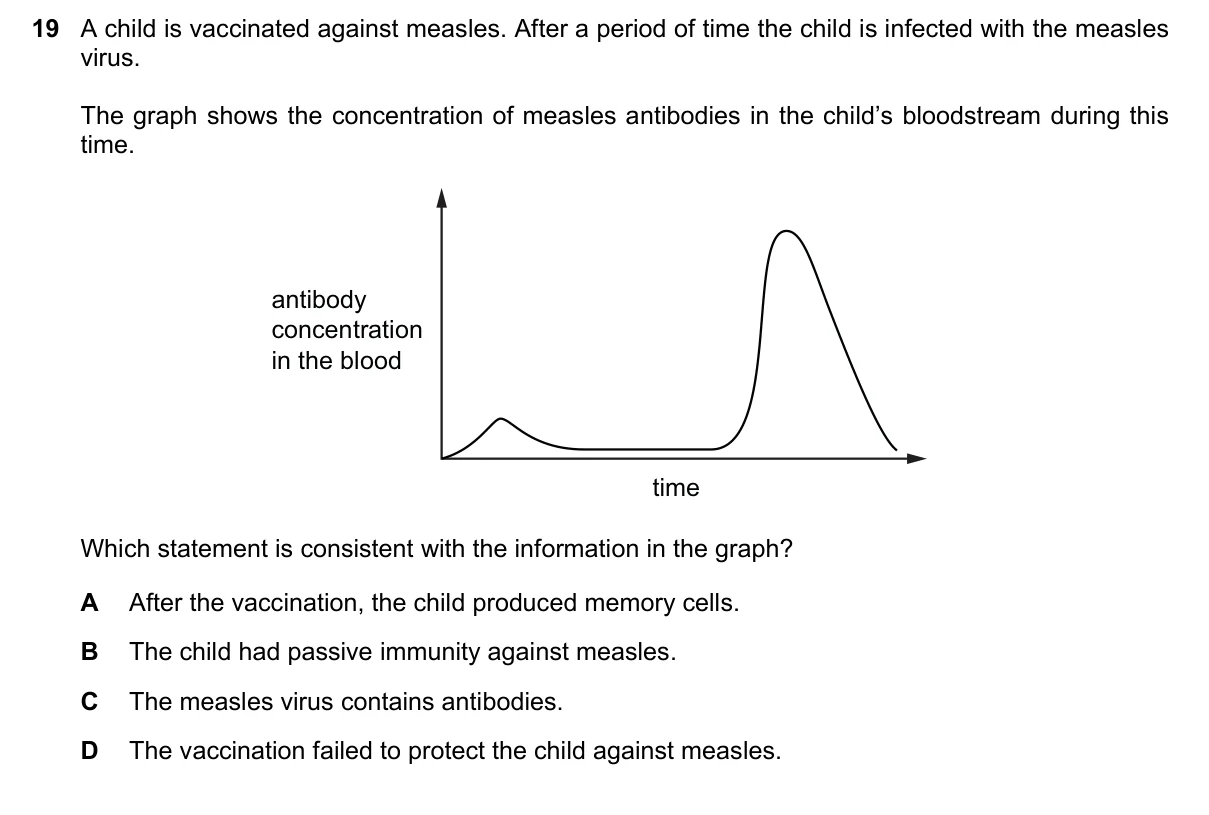 Question 19, June 2018, 0610 Paper 21