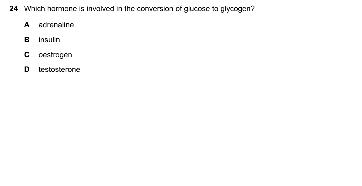 Question 24, June 2018, 0610 Paper 21
