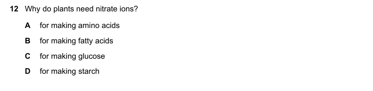 Question 12, June 2018, 0610 Paper 22