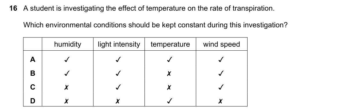Question 16, June 2018, 0610 Paper 22