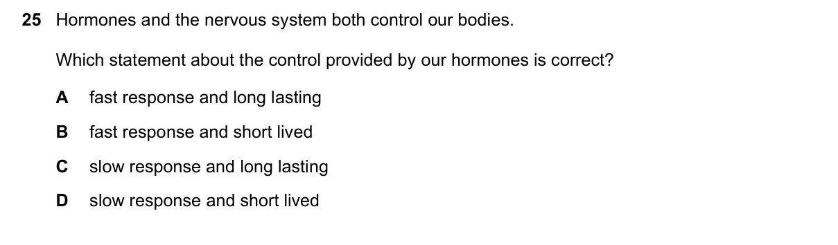 Question 25, June 2018, 0610 Paper 22