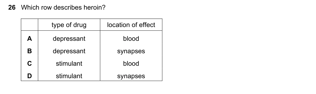 Question 26, June 2018, 0610 Paper 22