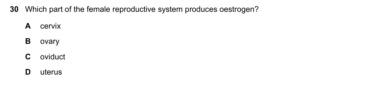 Question 30, June 2018, 0610 Paper 13