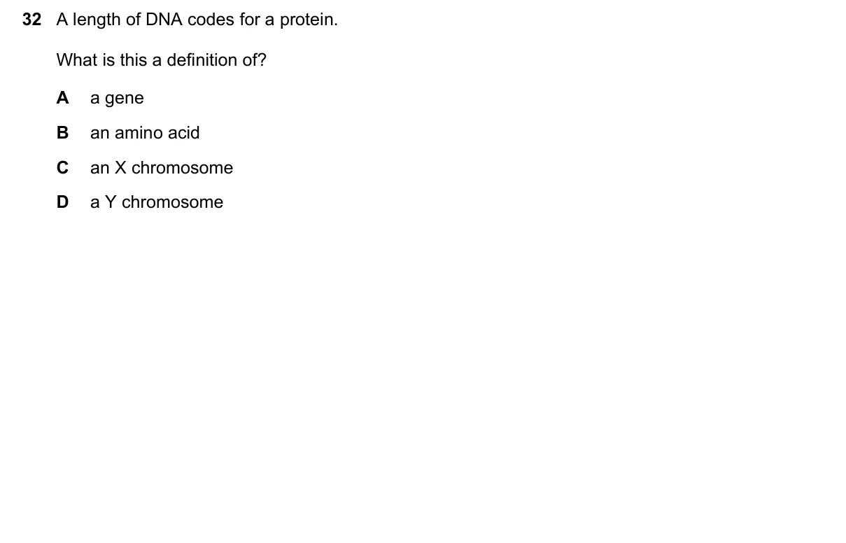 Question 32, June 2018, 0610 Paper 13