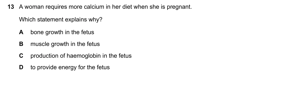 Question 13, June 2018, 0610 Paper 23