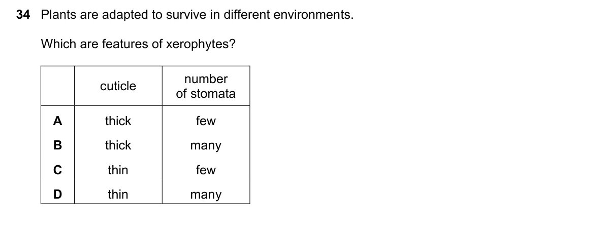 Question 34, June 2018, 0610 Paper 23