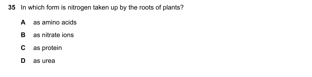 Question 35, June 2018, 0610 Paper 23