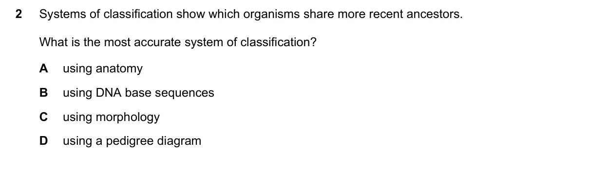 Question 2, November 2018, 0610 Paper 21