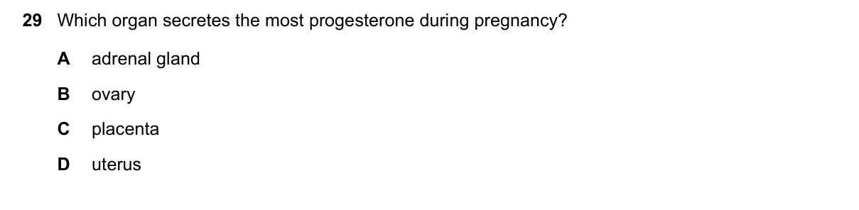 Question 29, November 2018, 0610 Paper 21