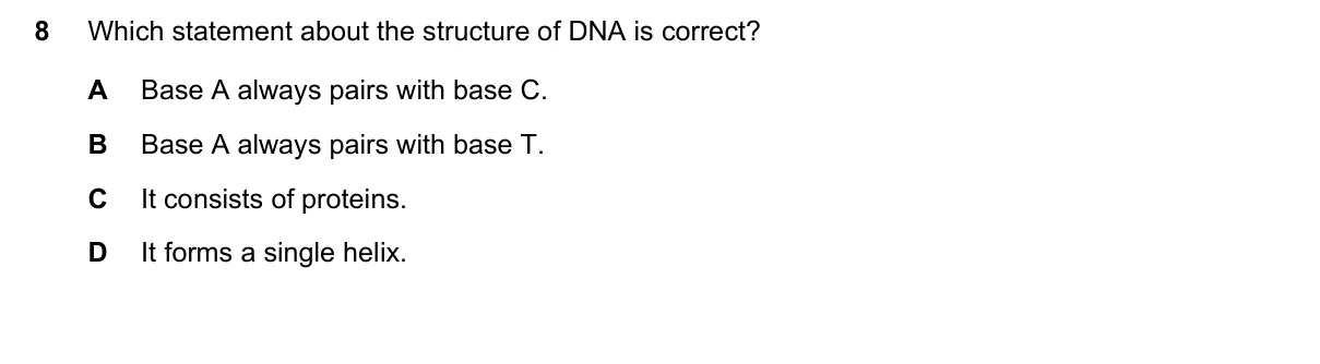 Question 8, November 2018, 0610 Paper 21