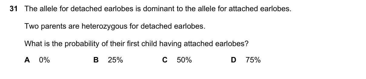 Question 31, November 2018, 0610 Paper 12