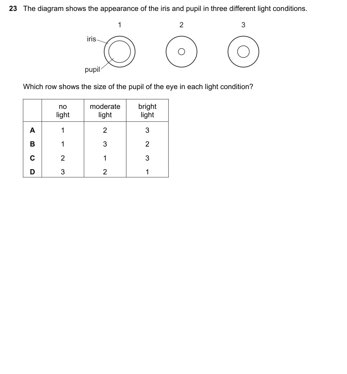 Question 23, November 2018, 0610 Paper 23
