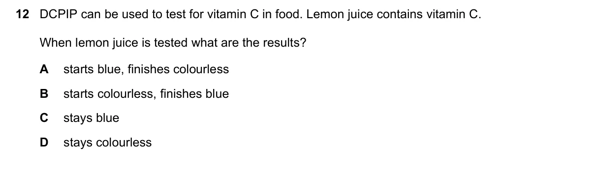 Question 12, March 2019, 0610 Paper 12