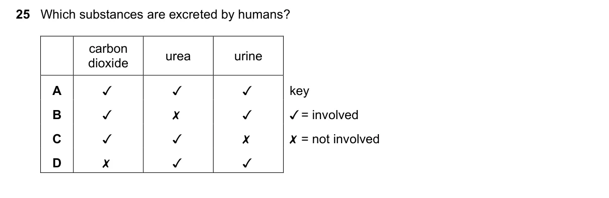 Question 25, June 2019, 0610 Paper 11