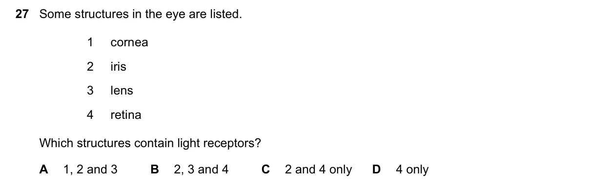 Question 27, June 2019, 0610 Paper 11