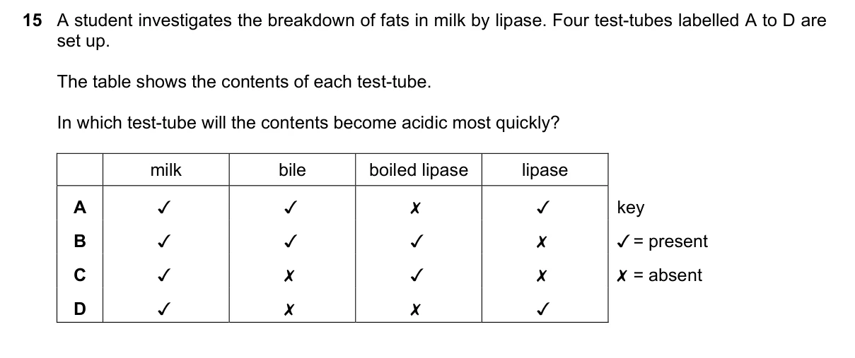 Question 15, June 2019, 0610 Paper 21