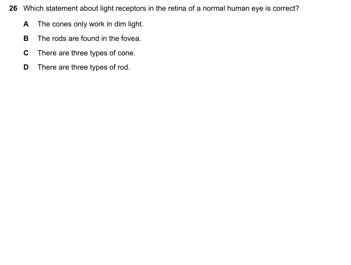 Question 26, June 2019, 0610 Paper 21