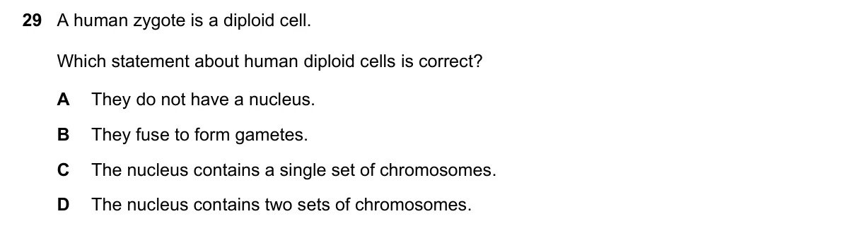 Question 29, June 2019, 0610 Paper 21