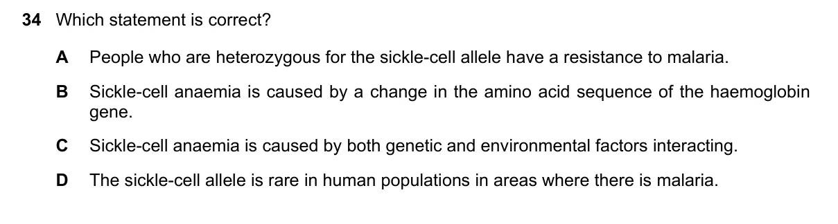 Question 34, June 2019, 0610 Paper 22
