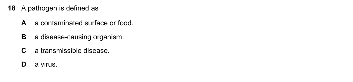Question 18, November 2019, 0610 Paper 11