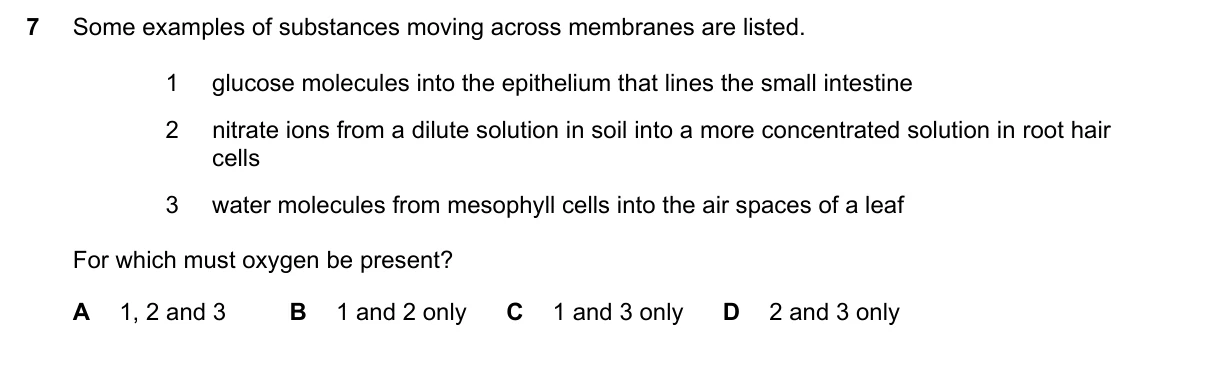 Question 7, November 2019, 0610 Paper 21