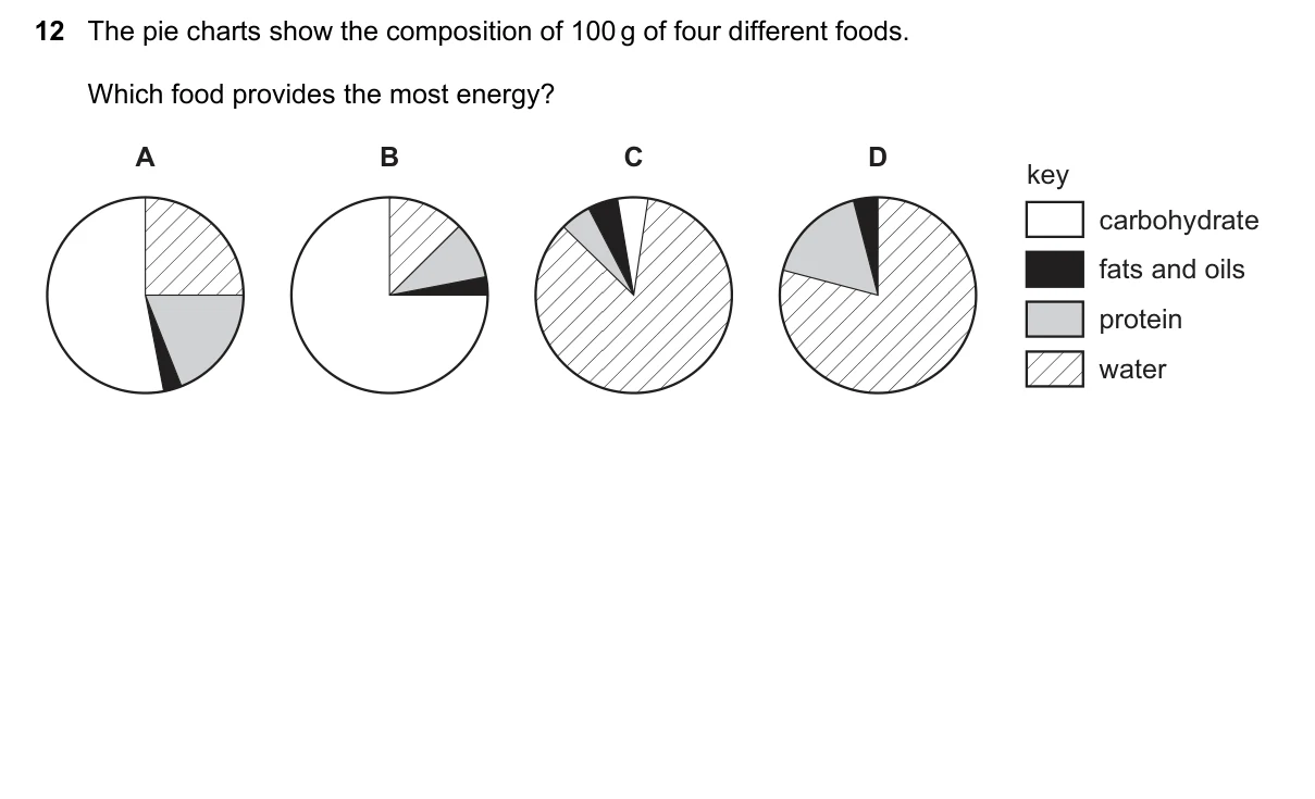 Question 12, November 2019, 0610 Paper 12