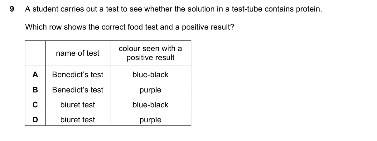 Question 9, November 2019, 0610 Paper 22