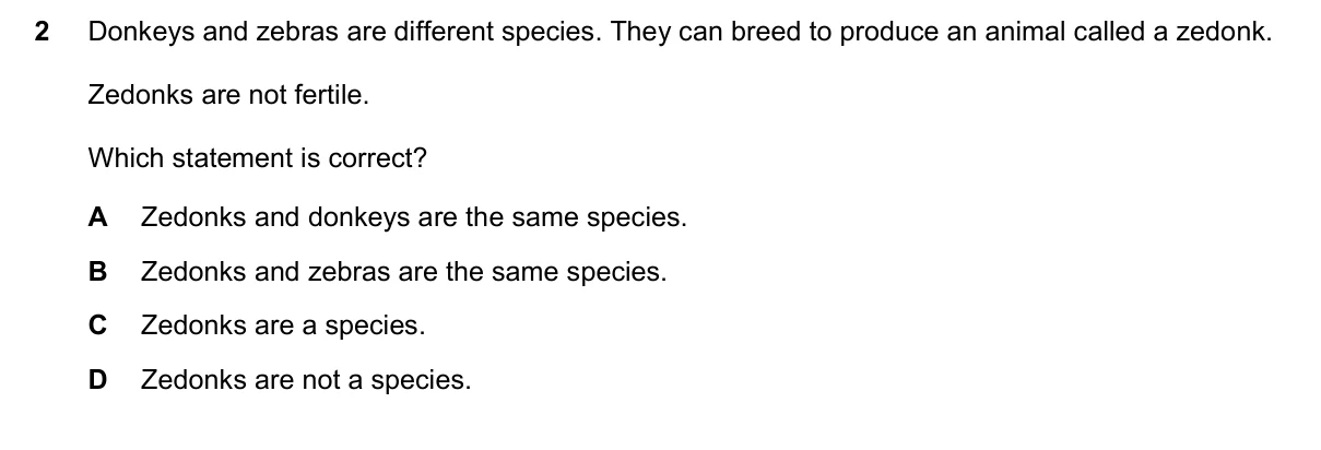 Question 2, November 2019, 0610 Paper 23