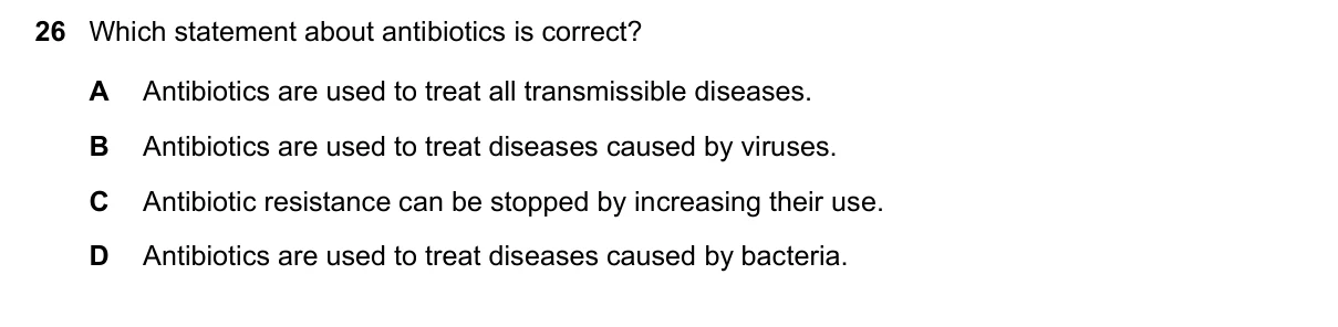 Question 26, November 2019, 0610 Paper 23