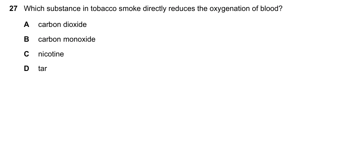 Question 27, November 2019, 0610 Paper 23
