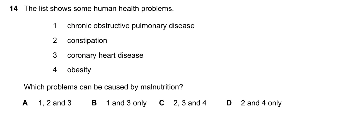 Question 14, March 2020, 0610 Paper 22