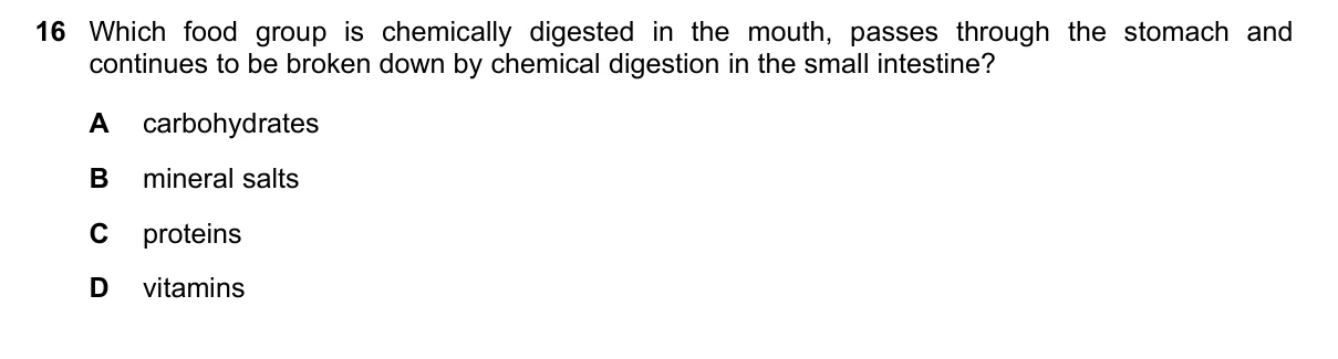 Question 16, March 2020, 0610 Paper 22