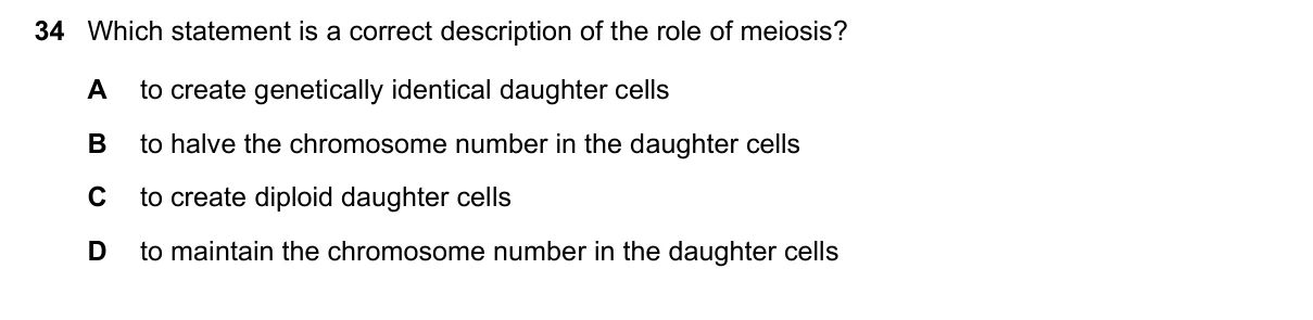 Question 34, March 2020, 0610 Paper 22