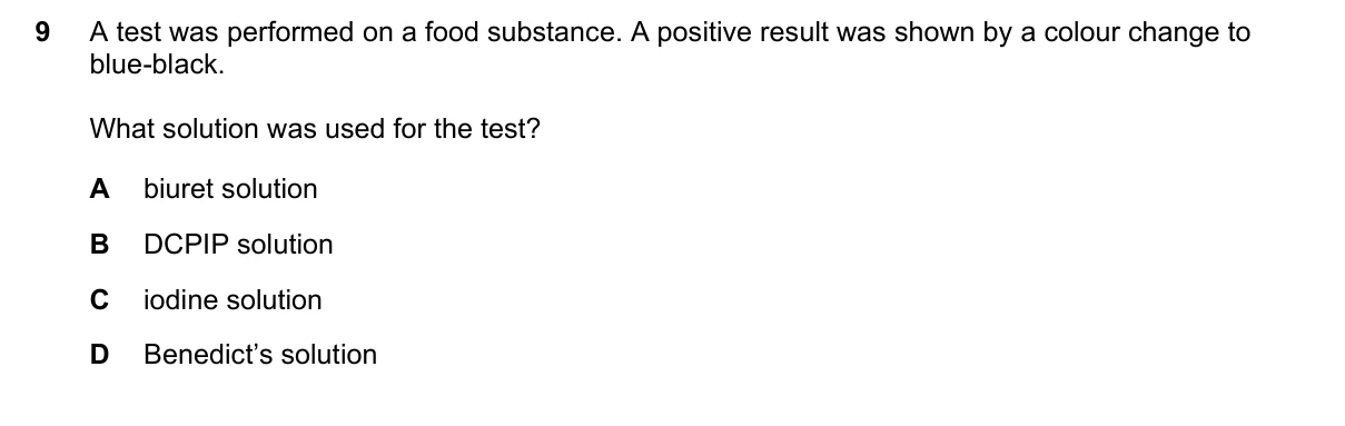 Question 9, March 2020, 0610 Paper 22