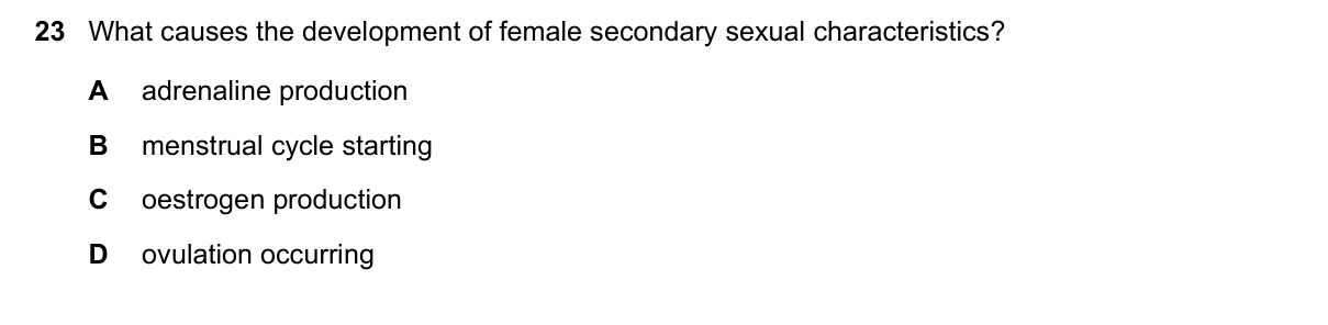 Question 23, June 2020, 0610 Paper 11