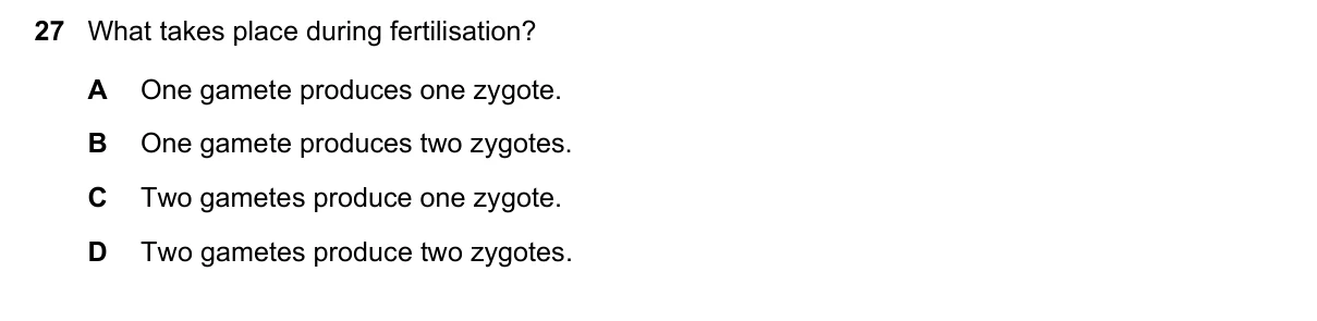 Question 27, June 2020, 0610 Paper 11