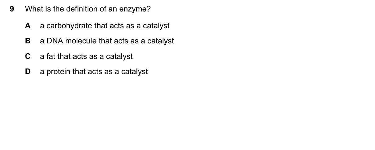 Question 9, June 2020, 0610 Paper 11